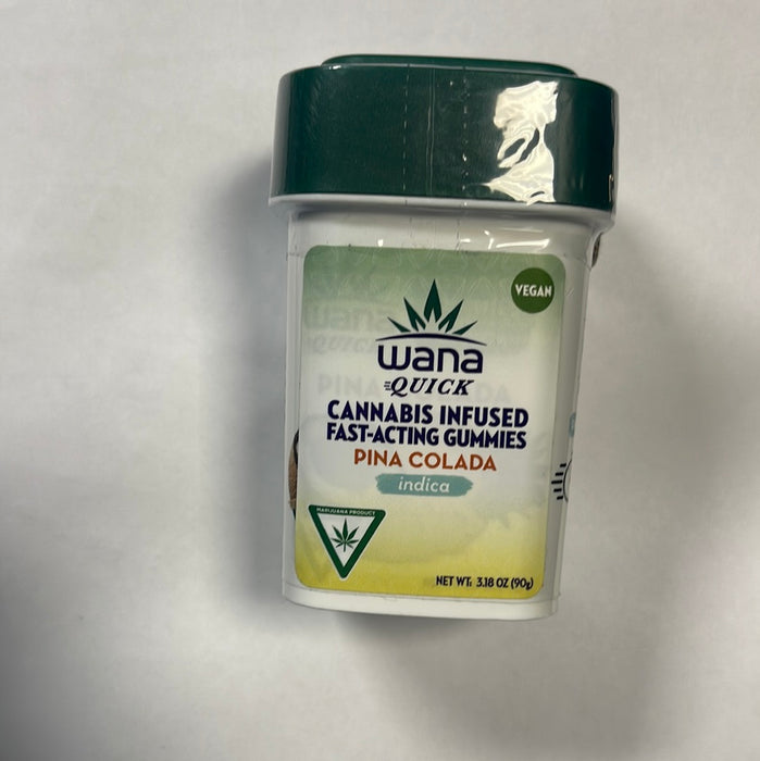 Wana | 200mg | Gummies | Pina Colada | Indica-MONROE