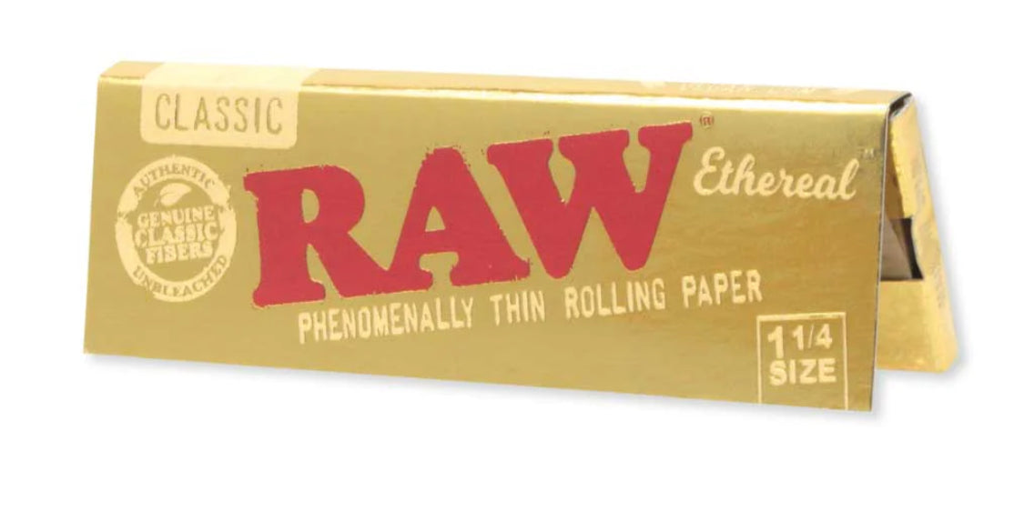 RAW | 1 1/4 Ethereal | Rolling Papers | Classic -MONROE