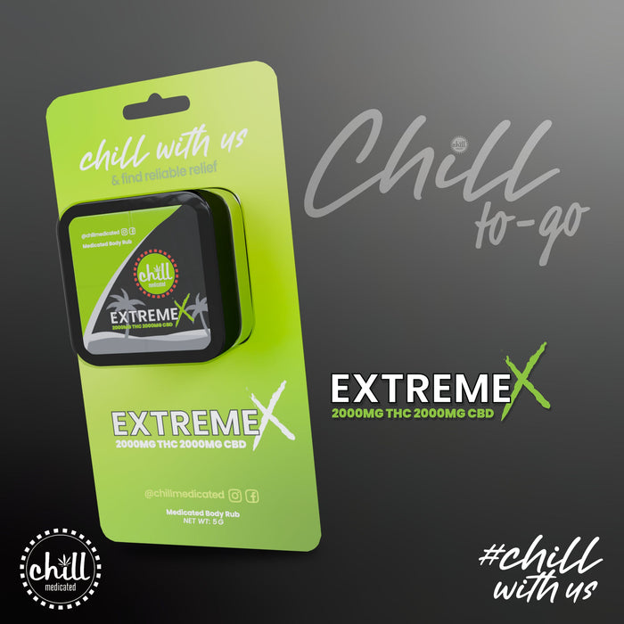 Chill Extreme | 1:1 300mg | body rub | Monroe