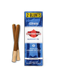 Swisher | Blueberry Pie | 3G Infused Blunts 2pk (2 x 1.5g) |MJ