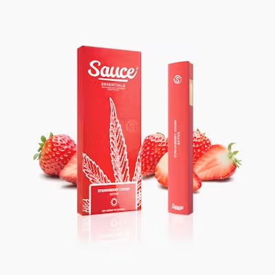 Sauce Essentials | Strawberry Cough | 1G | Disposable Vape | MJ