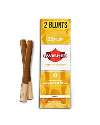 Swisher | Banana Breeze | 3G Infused Blunts 2pk (2 x 1.5g) |MJ