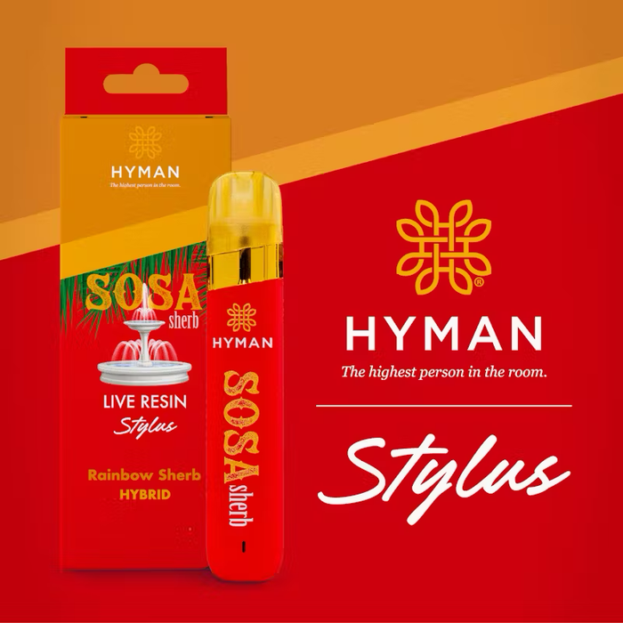 Sosa Sherb | 1G LIVE RESIN DISPOSABLE | HYMAN | REC|MJ