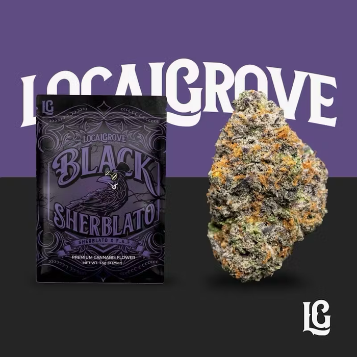 Local Grove | Black Sherblato | 3.5G|MJ