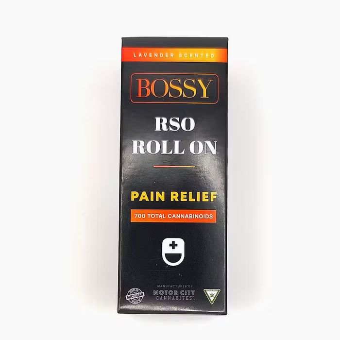 BOSSY | RSO Roll on Pain Relief | 700MG Roll On|MJ