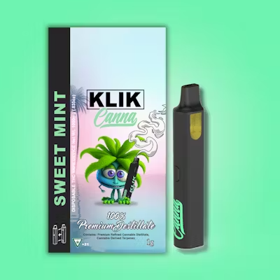 Klik | Sweet Mint | 1G | Disposable |-MJ