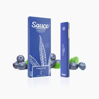 Sauce Essentials | 1g | Disposable Sauce Cart | Blueberry Kush -MONROE