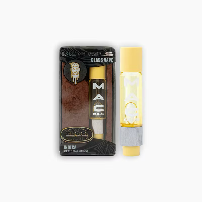 MacPharms I Mac Oils I El O.G. I Indica I 1g 510 Cartridge|MJ