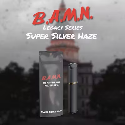 Bamn | Super Silver Haze | 1G | Disposable |-MJ