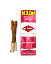 Swisher | Strawberry Kiss | 3G Infused Blunts 2pk (2 x 1.5g) |MJ