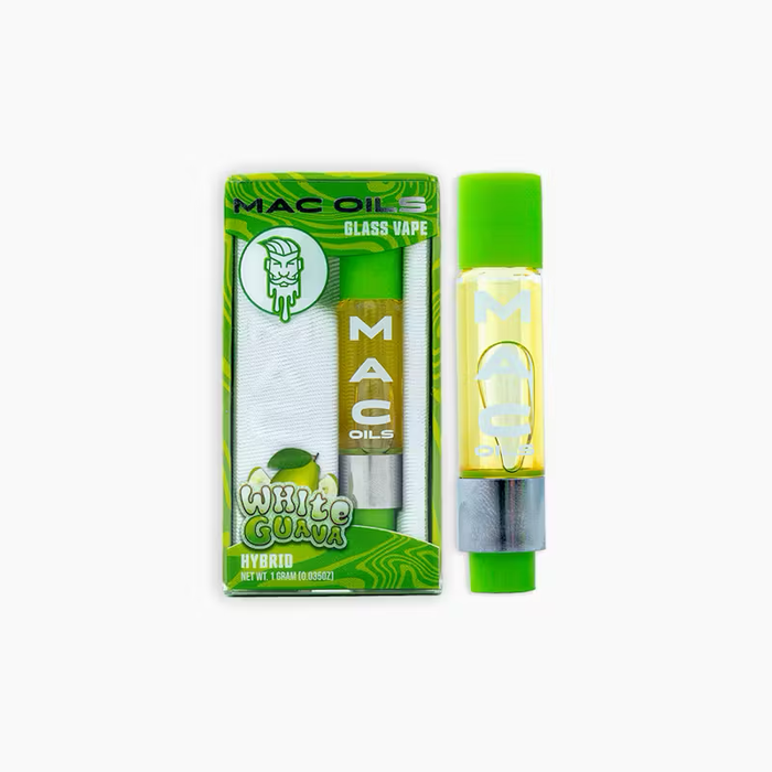 MacPharms I Mac Oils I White Guava I Hybrid I 1g 510 Cartridge|MJ