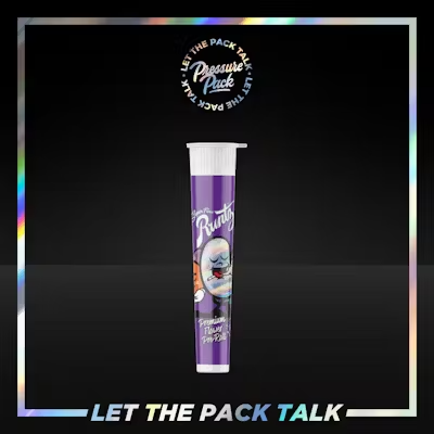 Pressure Pack | Pure Runtz  | 1g pre roll |-MJ