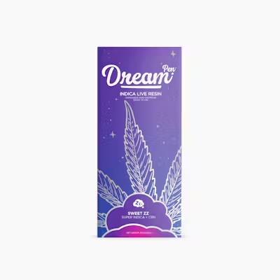 Dream Pen | Sweet ZZ | 0.5G | Disposable | Liquid Diamonds + CBN | MJ