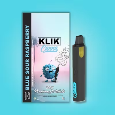 Klik | Blue Sour Raspberry | 1G | Disposable |-MJ