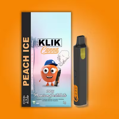 Klik | Peach Ice | 1G | Disposable |-MJ