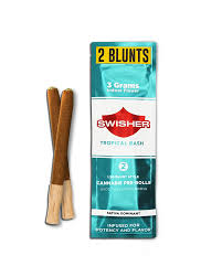 Swisher | Tropical Bash | 3G Infused Blunts 2pk (2 x 1.5g) |MJ