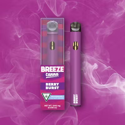 Breeze Canna | Berry Burst | 1G | Disposable | -MJ