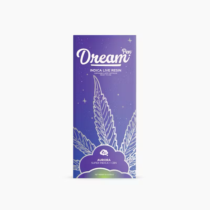 Dream Pen: Aurora - 0.5G Live Resin Disposable (Liquid Diamonds + CBN)|MJ