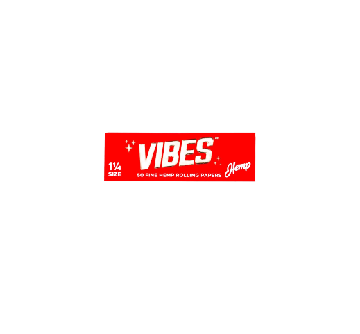 Vibes | 1-1/4 | Rolling Papers | Fine Hemp -MONROE