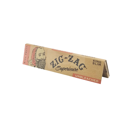 Zig-Zag | Rolling Papers | Ultra Thin Unbleached | King Slim -MONROE