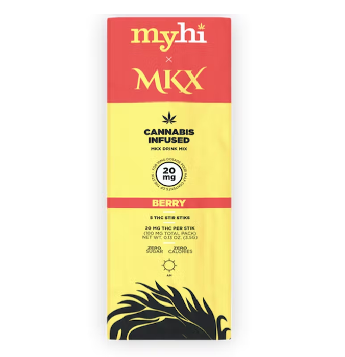 MyHi MKX | 20mg | THC Infused Stir Stix | Berry-MONROE