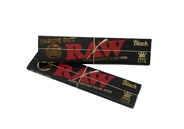 RAW | Inside Out | Rolling Papers | Black King Size -MONROE