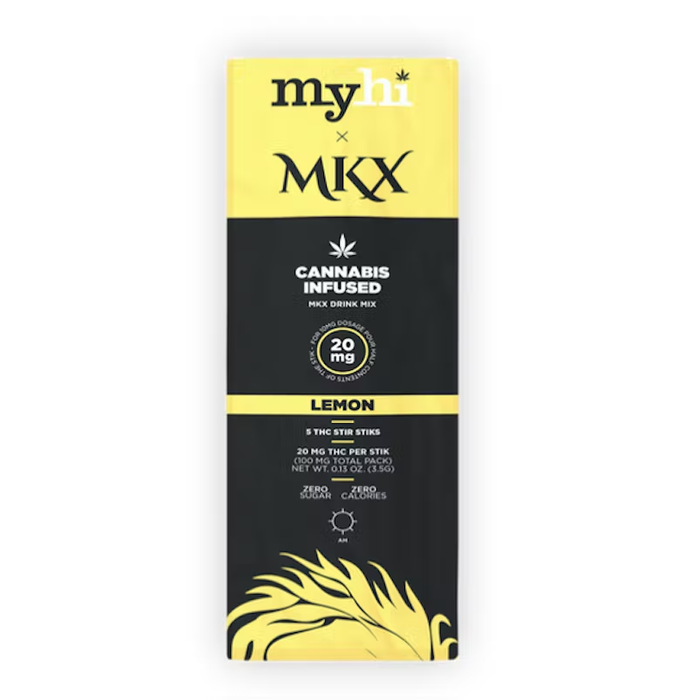 MyHi MKX | 20mg | THC Infused Stir Stix | Lemon-MONROE