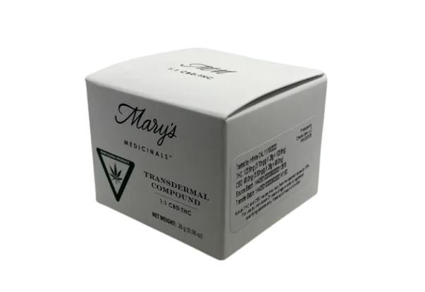 Mary's Medicinal | Transdermal Compound | CBD:THC (1:1)-MONROE