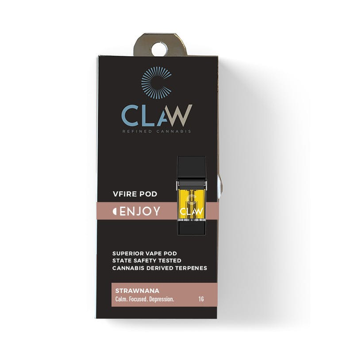 Claw Cannabis | 1g | V-Fire Pods | Strawnana -MONROE