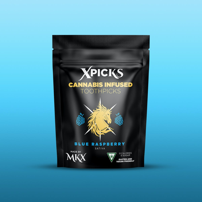 MKX | 200mg | Cannabis Infused | X-Picks | Blue Raspberry-MONROE